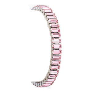 Touchstone Crystal Light Rose Stretch Bracelet